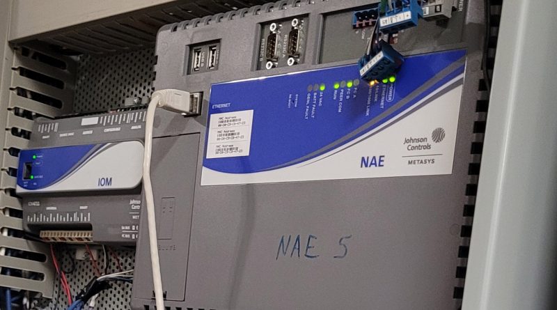 A Johnson Controls NAE55 is a powerful part of a building automation system.